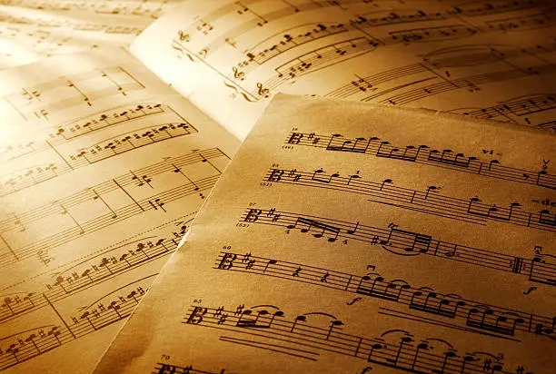 classical music sheet music